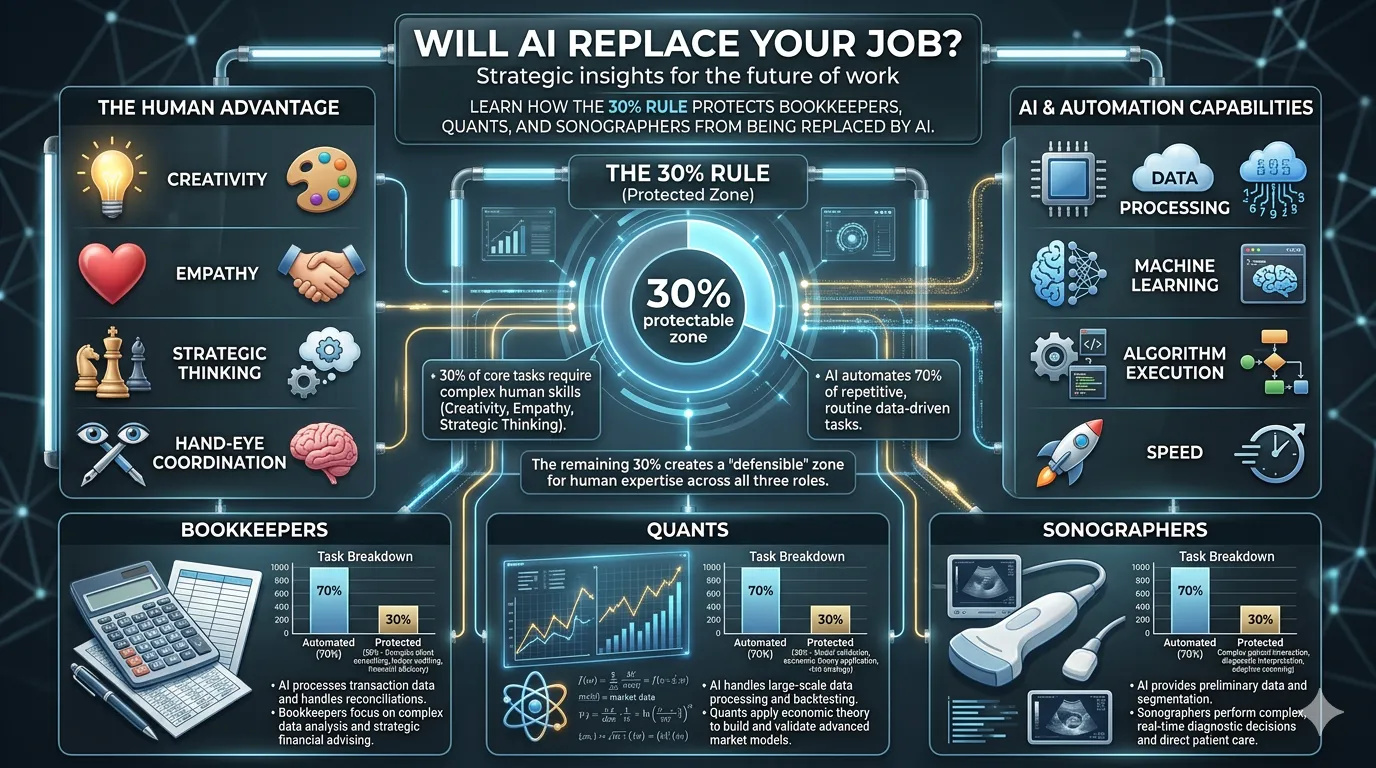 will ai replace your job 2026 guide 30 percent rule