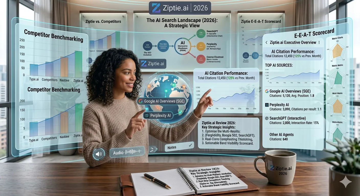 ziptie ai review 2026 best ai search performance tool